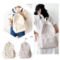 Mochila Floral De Moda Para Estudiantes Y Niñas Con Correas Ajustables Y Gran Capacidad Bolsa De Viaje De Nylon Para Mujeres - details 1