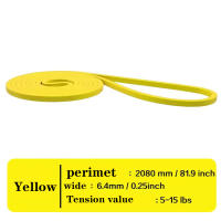 Bandas de resistencia para ejercicio, cintas elásticas de goma para entrenamiento, equipo de Fitness para gimnasio, expansor Unisex - details 10