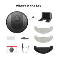 Aspiradora robot Ultenic D10 con estación totalmente automática, succión de 4000Pa, mapeo dual, secado con aire caliente, bolsa de polvo de 3L, batería de 5200mAh, tiempo de funcionamiento máximo de 180 minutos, control de APP/voz - details 5