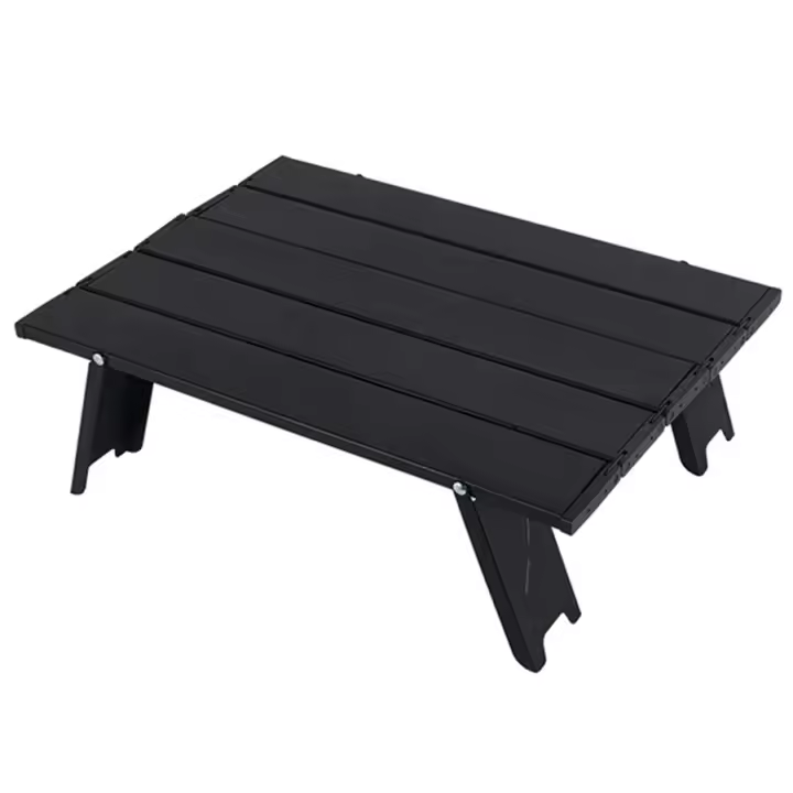 Mesa Plegable Portátil Para Camping Y Playa Ultraligera Rectangular De Aleación De Aluminio Para Picnic Y Barbacoa Moderna Minimalista - 1