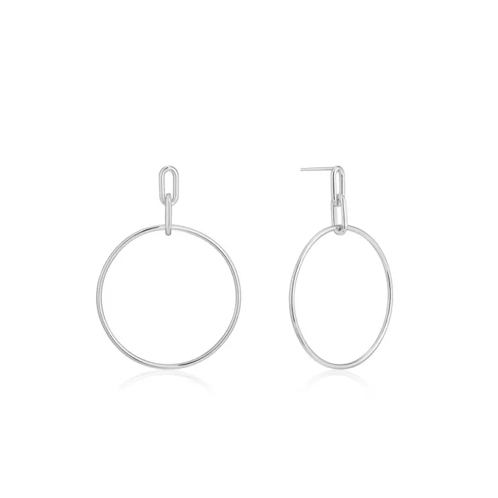 Pendientes Mujer Ania Haie E021-07H 4 Cm Gris - 1
