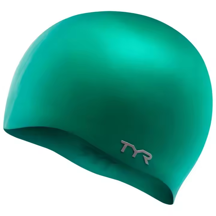 Tyr Gorro De Natación Verde Adulto - 1