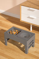Els pet - Comedero Doble para Mascotas - Ajustable en Altura, Para comer lentamente, Antideslizante,Plegable - details 7