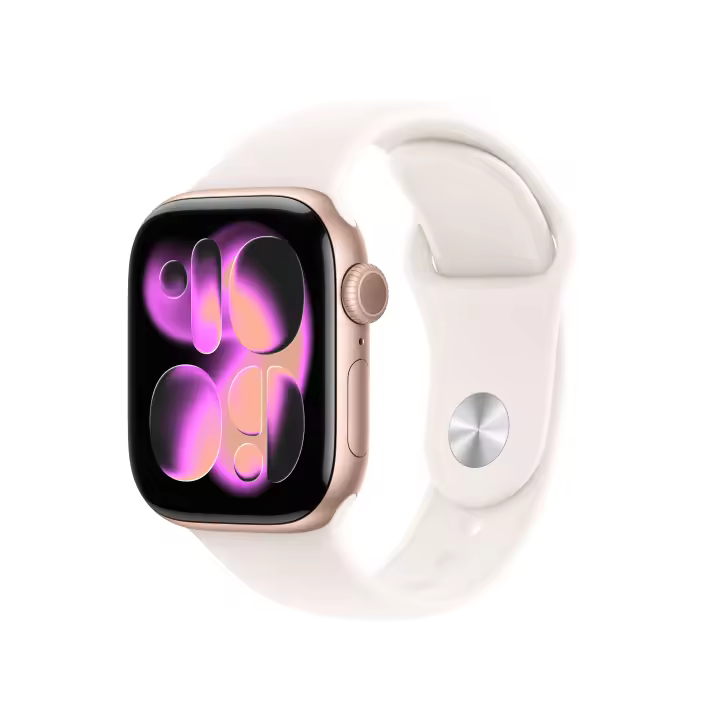 Apple Watch Series 11 OLED 42 mm Digital 374 x 446 píxeles Pantalla táctil Oro rosa Wifi GPS (satélite) - 1