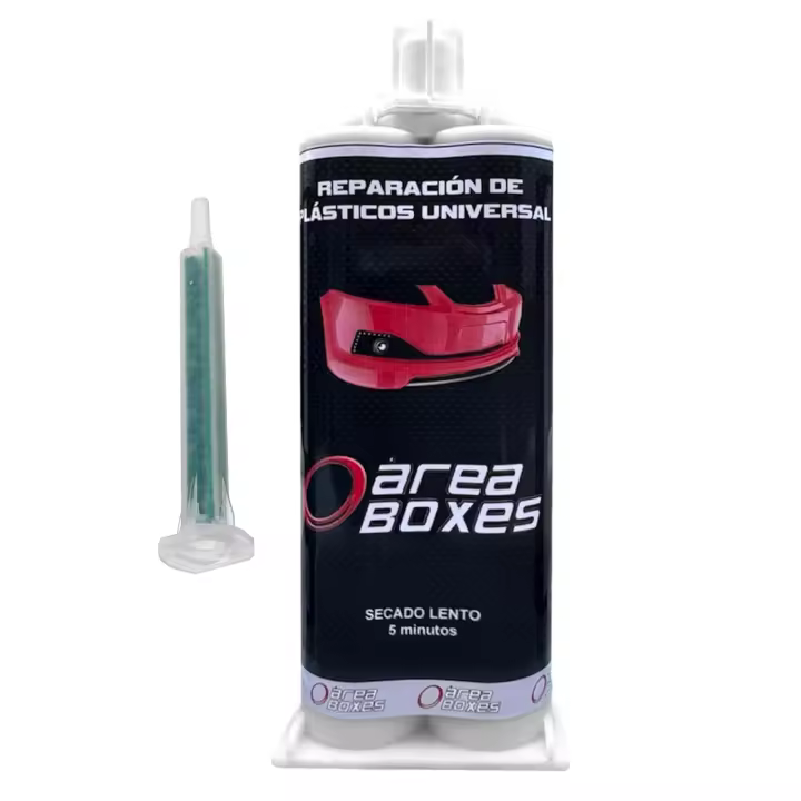 AREABOXES Pegamento Epoxi 2 Componentes – Extrafuerte, Para Plásticos, Uso Industrial y Automoción. (LENTO) - 1