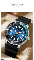Reloj De Cuarzo Para Hombre ONOLA De Cuero Genuino Resistente Al Agua Estilo Business Con Calendario Completo Y Cierre De Hebilla - details 7