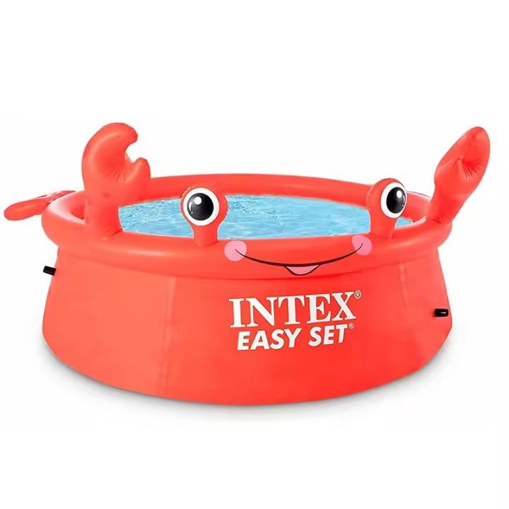 LD Morphling-Piscina infantil Cangrejo INTEX Easy Set 2 metros - 1