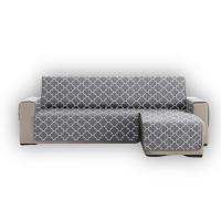 HMS Funda de Sofá Chaise Longue Estampado Omega Acolchada Reversible  Protección Antiácaros y Manchas  240cm - details 0