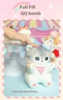Muñeco De Peluche De Gato Saltarín Oficial 20cm Suave Y Kawaii Regalo Para Niñas Figura De Fiesta Serie Tiempo De Fiesta - details 8