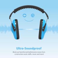Auriculares con cancelación de ruido para niños, orejeras de protección auditiva para autismo, niños pequeños, niños, auriculares con cancelación de ruido para niños, orejeras a prueba de - details 2