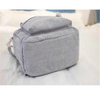 Mochila De Corduroy Personalizada Para Mujer Estilo Clásico Campus Antirrobo Con Mangueras Suaves Bolsa De Escuela Para Adolescentes Unisex - details 5