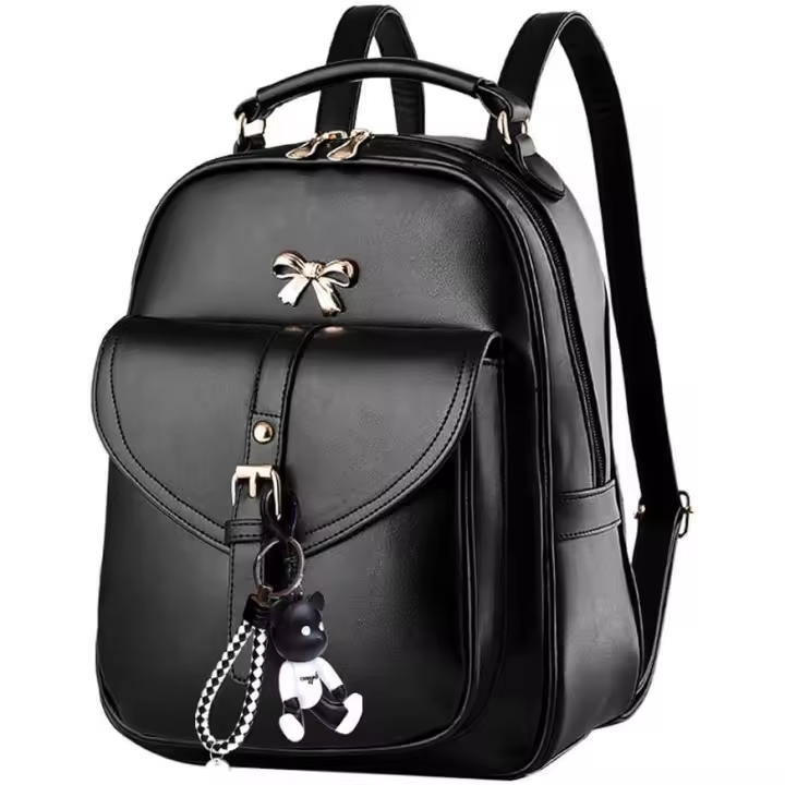 Mujer Bolsos Mochila Casual Bandolera Marca Mediano Antirrobo PU Cuero 1 Piezas - 1