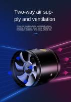 Ventilador De Escape De Tubo Metálico 4''6''8'' Para Ventilación Ventilador De Aire Para Dropshipping Resistente Y Eficiente - details 6