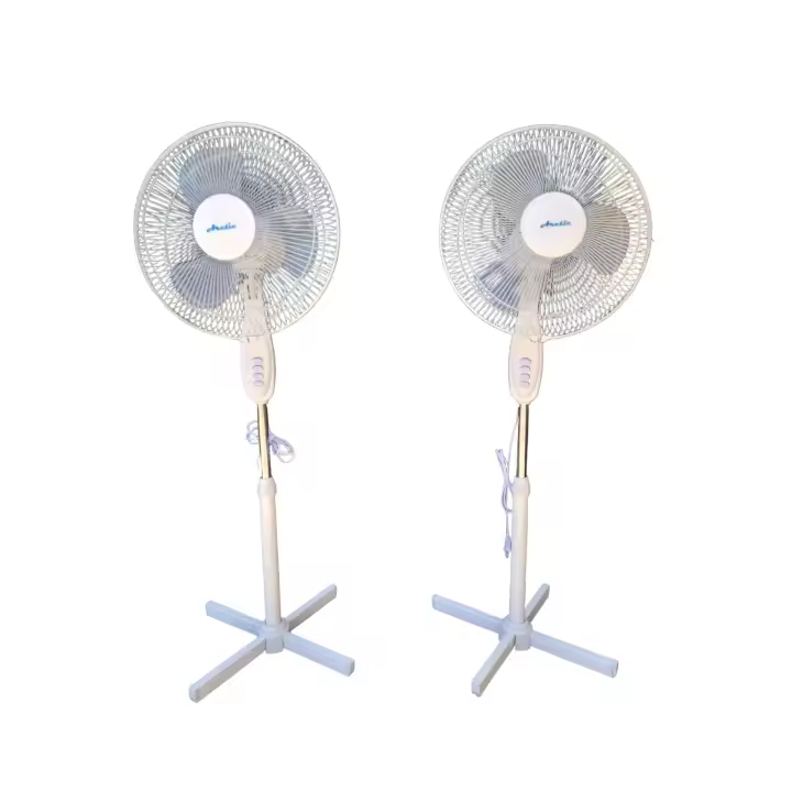 PACK DE 2 VENTILADORES DE PIE - 16PULGADAS- 40CM - OSCILANTE , BAJO CONSUMO 40W, SILENCIOSO - 1
