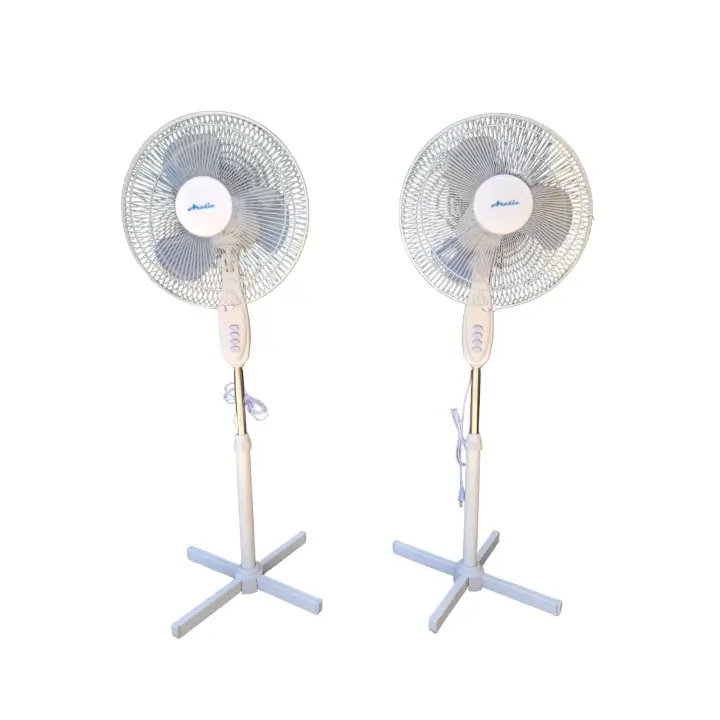 PACK DE 2 VENTILADORES DE PIE - 16PULGADAS- 40CM - OSCILANTE , BAJO CONSUMO 40W, SILENCIOSO - 1