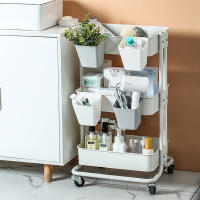 Organizador De Pared Para Tazas Colgantes Accesorios Para Carrito Rollo Almacenamiento De Bolígrafos Contenedores Para Oficina Y Escritorio Organizador De Cesta - details 2