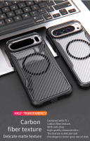 Funda Magnética De Lujo Mate Transparente Para Google Pixel 9 Pixel 9 pro XL Pixel 8A Protección Antichoque Con Carga Inalámbrica Magsafe - details 1