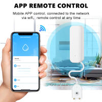 Sensor De Detección De Fugas WiFi O Zigbee Tuya Alarma De Agua Para El Hogar Inteligente Sistema De Seguridad Antisalpicaduras Y Sobrederrame - details 2