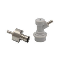 Tapa De Carbonación De Acero Inoxidable Para Botellas De Refrescos PET Y Cerveza Casa Con Barbacoa De 5/16" Tipo Ball Lock - details 1