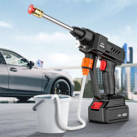 Limpiador de coches inalámbrico de alta presión, 30 bar, 700 W, 48 V, pistola de agua para batería Makita de 18 V + 1 batería - details 15