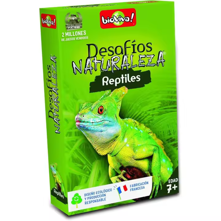 Bioviva - Desafíos Naturaleza. Reptiles. Juego educacional - 1