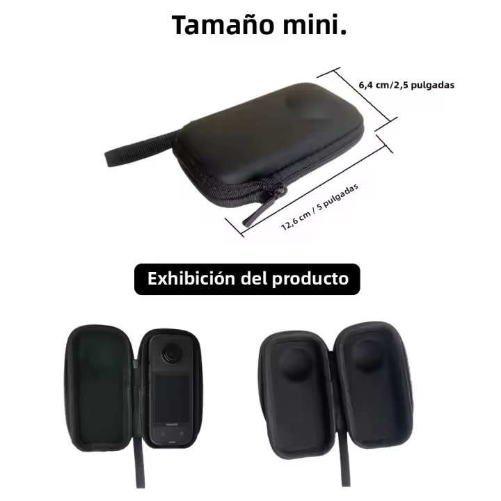 Estuches Portátiles Para Cámara Insta360 X4 X3 ONE X2 X Bolsa De Almacenamiento Duradera Accesorios Para Cámara De Acción Insta360 - 1