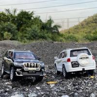 Modelo De Coche De Escala 1:24 TOYOTA Land Cruiser Prado Deportivo SUV De Aleación Con Retroceso Pull Back Luz Y Sonido Regalos Para Niños Colección A174 - details 16