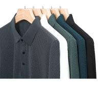 Camisa Polo Para Hombre Verano Manga Corta Seda Helada Fresca Y Transpirable Antisudoración Estilo Casual Negocios - details 19