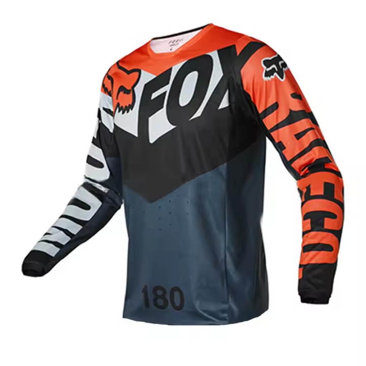 Camiseta Larga De Primavera Para Carreras Motociclistas Y Ciclistas Control De Velocidad Transpirable Personalizable - 1