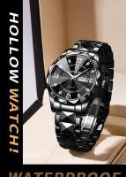 Reloj De Pulsera Para Hombre BINBOND Marca Top Lujo Resistente Al Agua Luminoso Con Fecha Y Día De La Semana Reloj De Acero Inoxidable Cuarzo - details 14