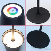 Lámpara De Noche Recargable RGB LED Para Mesa Lámpara De Botella De Vino Ambiente Para Hogar Clubs Bar Hotel Decoración - details 9
