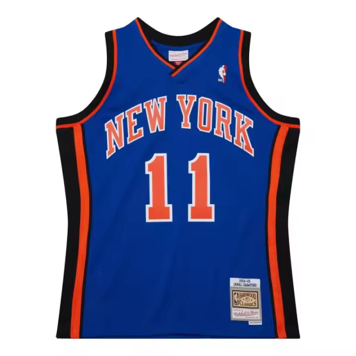 Camiseta Jamal Crawford con New York Knicks Mitchell and Ness Swingman 2004-05 - 1