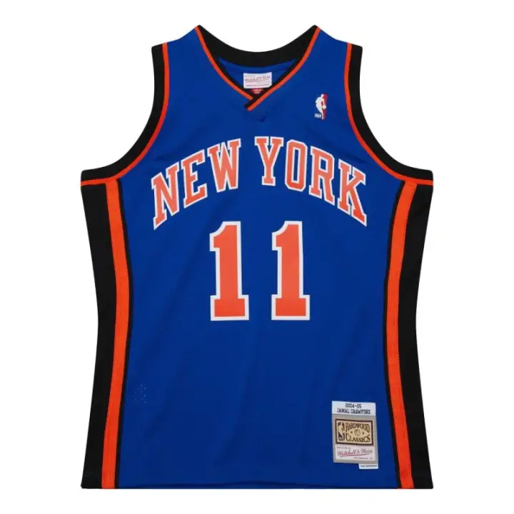 Camiseta Jamal Crawford con New York Knicks Mitchell and Ness Swingman 2004-05 - 1