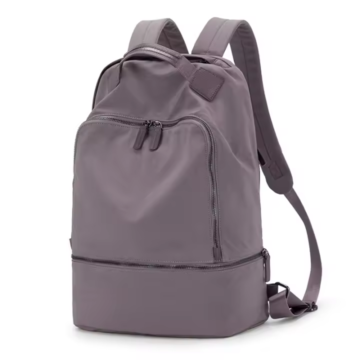Mochila Para Mujer Con Compartimento Para Zapatos Impermeable Deportiva De Viaje Mochila Con Bolsa De Gimnasio Para Laptop - 1