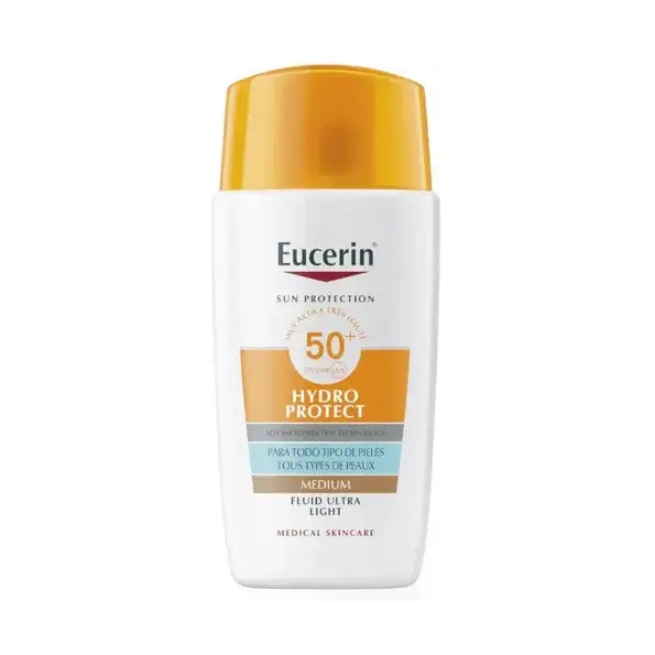 Eucerin Sun Hydroprotect Fluido Ultra Light Spf 50+ 1 50 ml Tono Medio Eucerin - 1