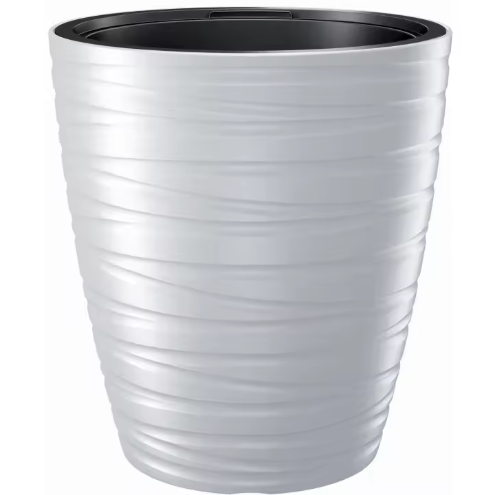 Maceta Prosperplast Maze 32L con Depósito y Diseño Moderno en Gris Piedra - 1
