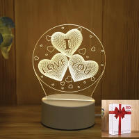 Lámpara 3d personalizable para escribir, dibujar Regalos originales para parejas cumpleaños, lámpara con alimentacion USB - details 1