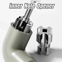 Herramienta De Tapping Para Tubos De Agua Universal 4 Puntos 6 Puntos Abre Agujeros Interior De Tubo Eléctrica Broca Hexagonal Para Reparación De Plomería - details 6