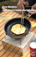 Tiartisan Sartén Antideslizante De Titanio Ultraligera Con Manos Desmontables Y Plegables Para Acampar Al Aire Libre Y Picnics Cocina Portátil - details 5
