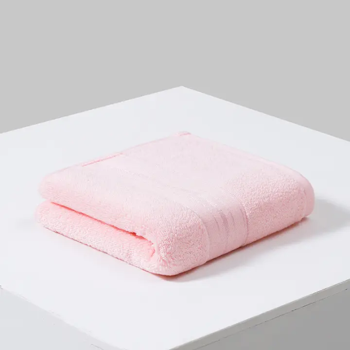 Toalla de algodón puro de clase A, toalla facial de algodón peinado, suave y absorbente, varios colores disponibles, logotipo bordado, toalla de gran venta - 1