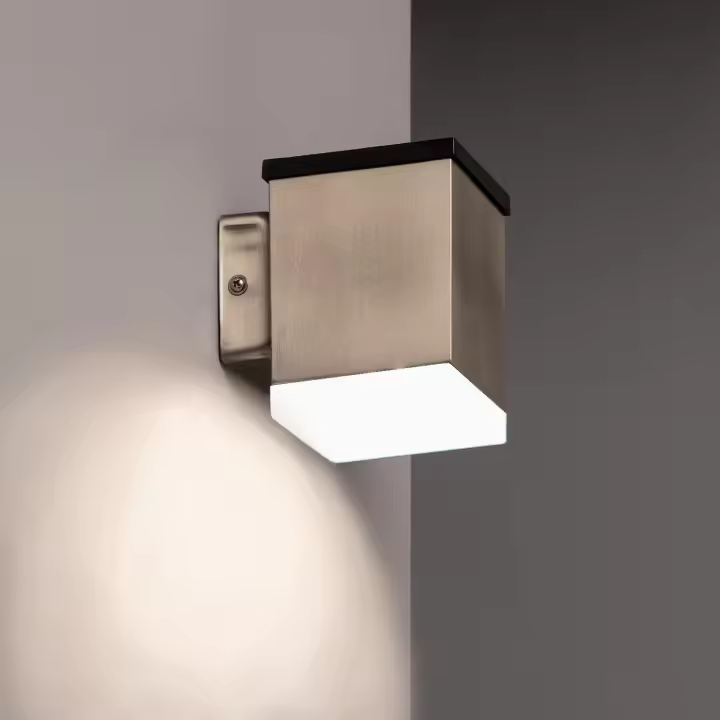 Ledkia Aplique de Pared Exterior Solar LED de Aluminio Jafaro 3000K Blanco Cálido - 1