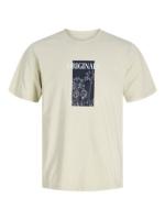 Jack & Jones SS25 Hombre Pack 2 Camisetas de Algodón Mod JORSTAR TEE CREW logo estampado Moda Casual Informal REF 276504 - details 6