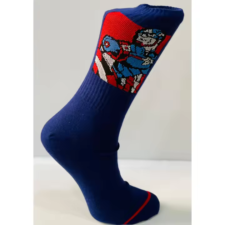 Marvel - Calcetines sport C. America Azul oscuro Talla Unica - 1