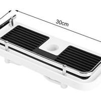 Estante de Ducha ajustable telescópico Barras de Ducha Estante de Ducha Organizador de baño Soporte para el almacenamiento de Cocina - details 0