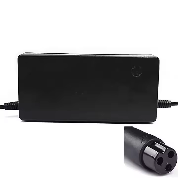 Cargador de batería de litio de 48 V y 2 A para bicicleta eléctrica, scooter, coche de equilibrio, cargador de fuente de alimentación. - 1