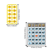 Juego De Lotería Bingo Para Adultos Y Familia Juego Interactivo De Mesa Grande Divertido Para Fiestas Y Entretenimiento Juguete De Suerte Para Niños Mayores De 7 Años - details 4