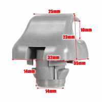 Pinza Para Visera Solar Gris 1X Compatible Con CR-V Civic Accord Odyssey 88217-S04-003ZA Accesorio De Coche - details 2