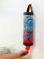 2PCS Organizador De Bolsas De Compras Para Cocina Soporte De Pared Plástico Dispensador De Almacenamiento Colgante Para Basura Y Bolsas - details 18