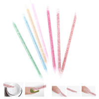 100/50Pcs Herramienta Profesional De Eliminación De Cutículas Con Doble Punta Y Cristal Reutilizable Accesorios De Manicura Para Uñas - details 1