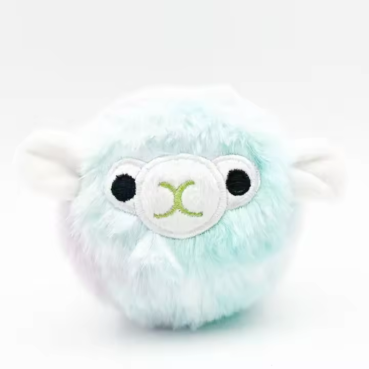 Juguetes Para Perros De Peluche Espinoso Sonidos Chillidos Alpaca Adorable Masticar Dientes Compañía Para Todos Los Tamaños De Perros - 1